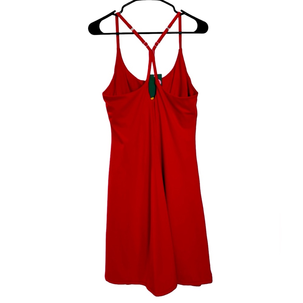 Women's Coral Tank Dress with Built-In Shorts - Picture 5 of 16